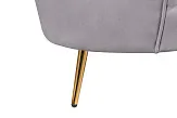 Диван ракушка Pearl Double Grey №4