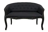Двухместный дизайнерский диван Kandy Double Black Old №0 в Екатеринбурге