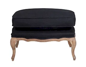 купить Дизайнерская банкетка Nitro Black Ottoman в интернет-магазине
