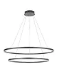 Люстра Orblaze 2 rings 1000 black №0