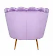 Низкое кресло ракушка Pearl Purple №3 в Екатеринбурге