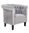 Низкое кресло Swaun Grey №1 в Екатеринбурге