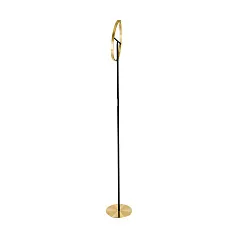 фото 901973 Светодиодный торшер CASTELPOTO, 2X8,8W(LED), 3000K, 2000lm, сталь, латунь состаренный, черный, белый в интерьере