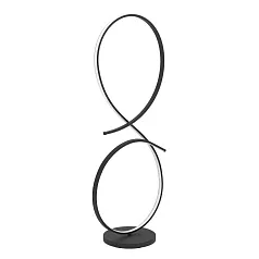 901271 Светод торшер SERPINS, 20W(LED), алюминий, сталь, черный, пластик, белый, 3000K, 2500lm на заказ в интернет-магазине