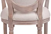 Мягкий стул с подлокотниками Volker Arm Beige V2 №5 в Екатеринбурге