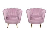 Комплект кресел ракушка Pearl Pink №0