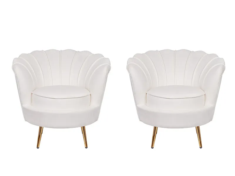 Комплект кресел ракушка Pearl Beige в Екатеринбурге Комплект кресел ракушка Pearl Beige