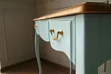 Туалетный стол "Леонтина (Leontina)" в голубом цвете арт LT09B №3