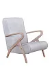 Низкое кресло Fobos light grey №1 в Екатеринбурге