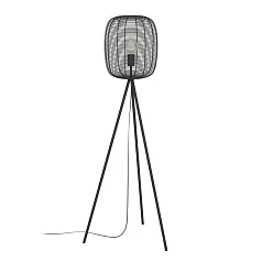 красивые 43968 Торшер RINROE, 1X40W (E27), H1405, сталь, черный на заказ