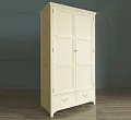 Бежeвый двухстворчатый шкаф "Оливия (Olivia)"   арт GA2004C №4
