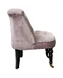 Низкое кресло Aviana Pink Velvet №1 в Екатеринбурге