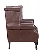 Каминное кожаное кресло Royal Brown №2 в Екатеринбурге