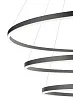 Люстра Orblaze 3 rings 1000 black №7
