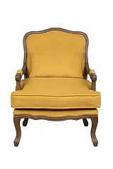 купить красивое Мягкое полукресло с подлокотниками Nitro Yellow