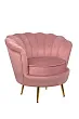 Низкое кресло ракушка Pearl Pink V3 №1 в Екатеринбурге
