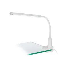 купить 96434 Светодиодный светильник на прищепке LAROA с сенсор. диммир., 4,5W(LED), L450, H275, пластик, бе