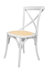 фото Стул Cross Back White в интерьере