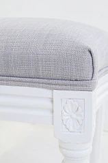 Дизайнерский обеденный стул Miro White and Grey на заказ