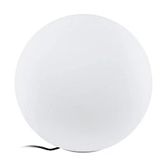 Уличный напольный светильник MONTEROLO-Z, E27, 1X9W, IP65, H300, ?300, пластик, белый