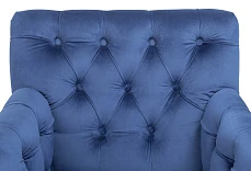 купить красивое Кресло Zander Deep Blue в интернет-магазине