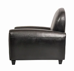 Кожаное кресло черное Flog