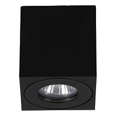 купить красивые 901029 Уличный потолочный светильник TORRECOLA, 1X35W (GU10), IP44, H85, алюминий, пластик, чёрный/прозрачное стекло