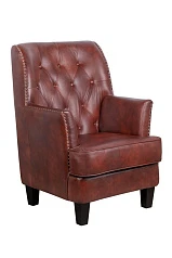 красивое Кожаное кресло Noff Leather V2