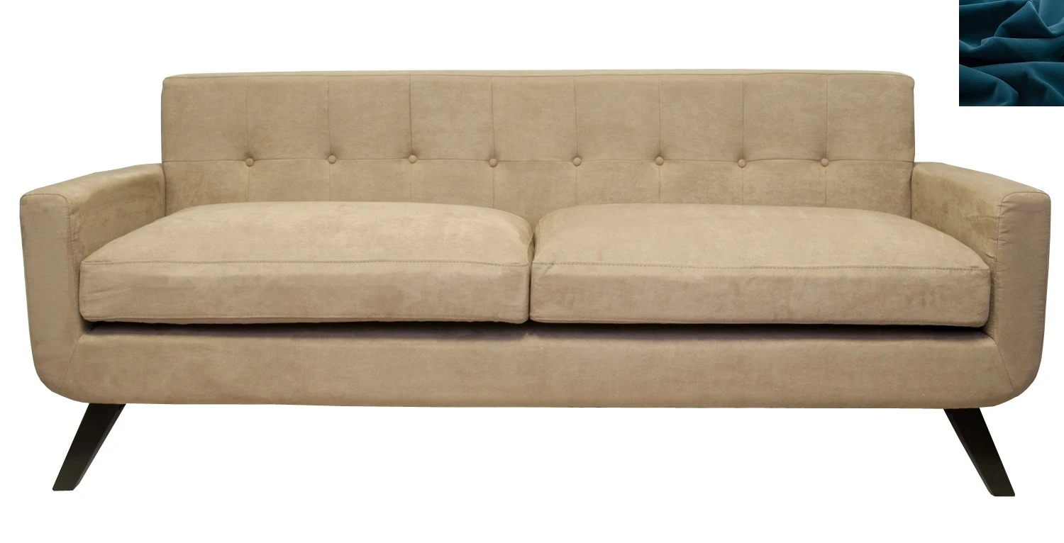 купить стильный Диван скандинавский на ножках Uter синий