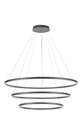 Люстра Orblaze 3 rings 800 black в интернет-магазине
