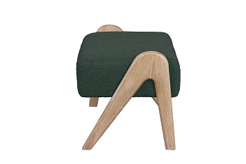 Кресло с пуфом для гостиниц Arrow Oak