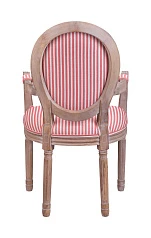 красивый Мягкий стул с подлокотниками Volker Arm Pink Pinstripe на заказ