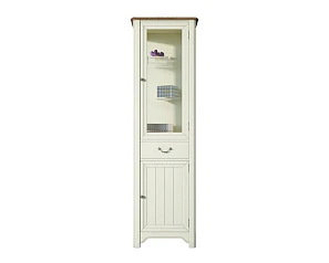заказать Узкий шкаф-витрина "Olivia" в бежевом цвете арт GC2005C в интернет-магазине
