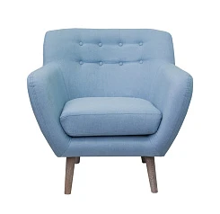 красивое Низкое кресло Fuller Blue
