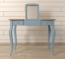 фото Туалетный стол "Leontina Blue" арт ST9309B в интерьере