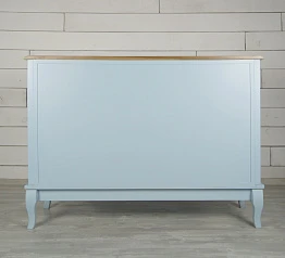 Комод "Leontina Blue" (3 ящика и 3 двери) арт ST9344B на заказ в интернет-магазине