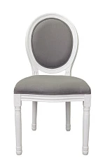 красивый Дизайнерский обеденный стул Volker Grey and White