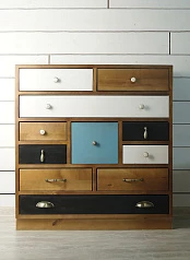 Комод для белья «Aquarelle Birch» 10 ящиков арт RE-19ETG/4 на заказ