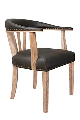заказать Стул в стиле ретро Tanner Genuine Brown Leather
