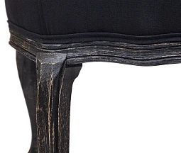 фото Низкое кресло ретро Kandy Black Old