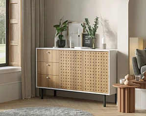 купить красивый Комод с дверками и ящиками KOTO арт KT26