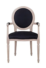 красивый Мягкий стул с подлокотниками Delo Arm Black