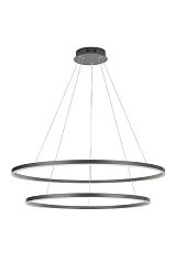 купить Люстра Orblaze 2 rings 800 black