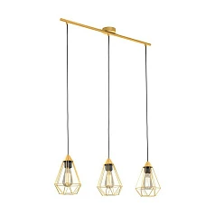 43682 Подвесной потолочный светильник (люстра) TARBES, 3Х60W, E27, L790, B175, H1100, сталь, матовая в интернет-магазине