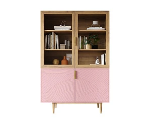 заказать Буфет с двумя дверками "Line" LN11/GR1/pink