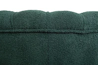 красивое Низкое кресло Pearl Green Boucle