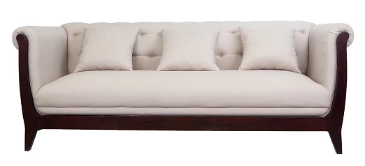 купить Классический диван Delvin цвет желтый