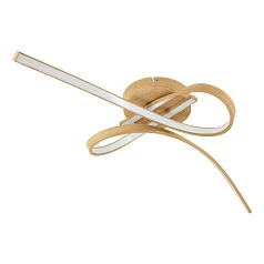 фото 901103 Светодиодный потолочный светильник SELVINA 2, 20,5W(LED), сталь, алюминий, светло-коричн, пластик, белый, 3000K, 2900lm