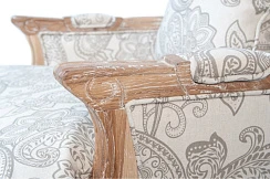 стильное Мягкое полукресло с подлокотниками Shea