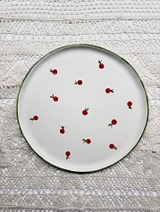 фото Тарелка "Яблочная" диаметр 19см